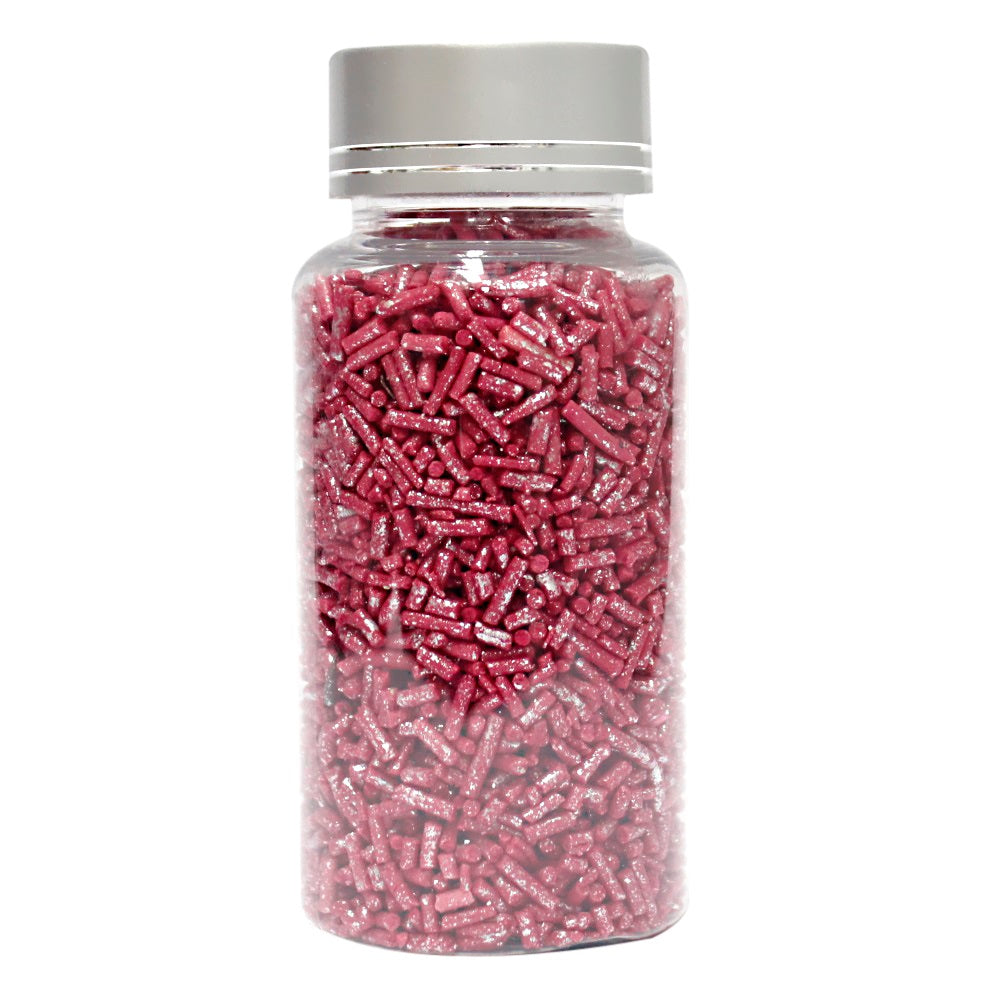 confect magenta vermicelli sprinkles br b 90 gms b