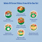 Thumbnail for The Small Wonderland Mahabali set-33 Piece Set south Indian food inspired pretend play food set