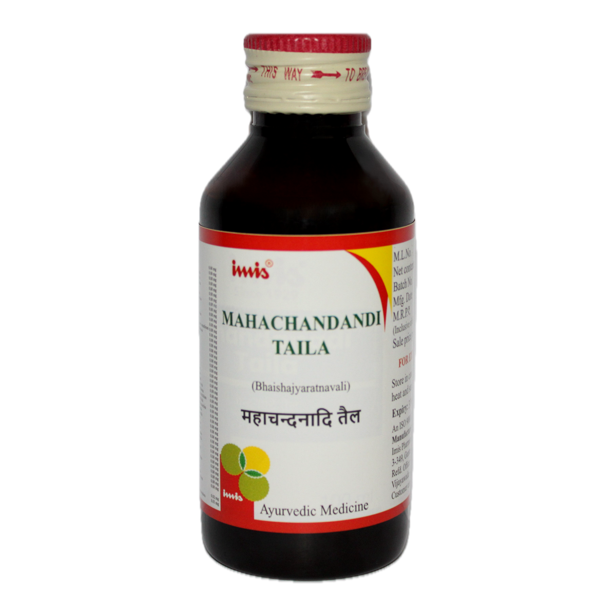 IMIS Ayurveda Mahachandanadi taila - Distacart