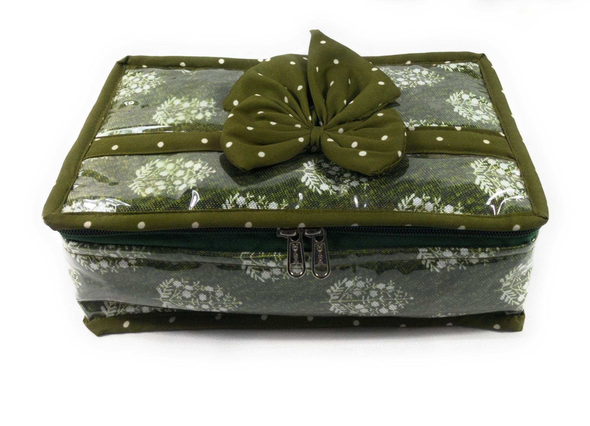 Asmaani Satin 6 Pocket Mehendi Bow Jewellery Kit - Distacart