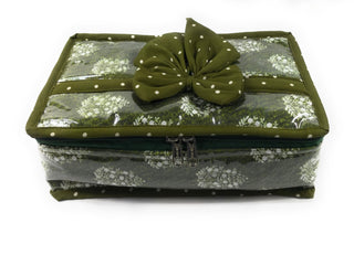 Asmaani Satin 6 Pocket Mehendi Bow Jewellery Kit