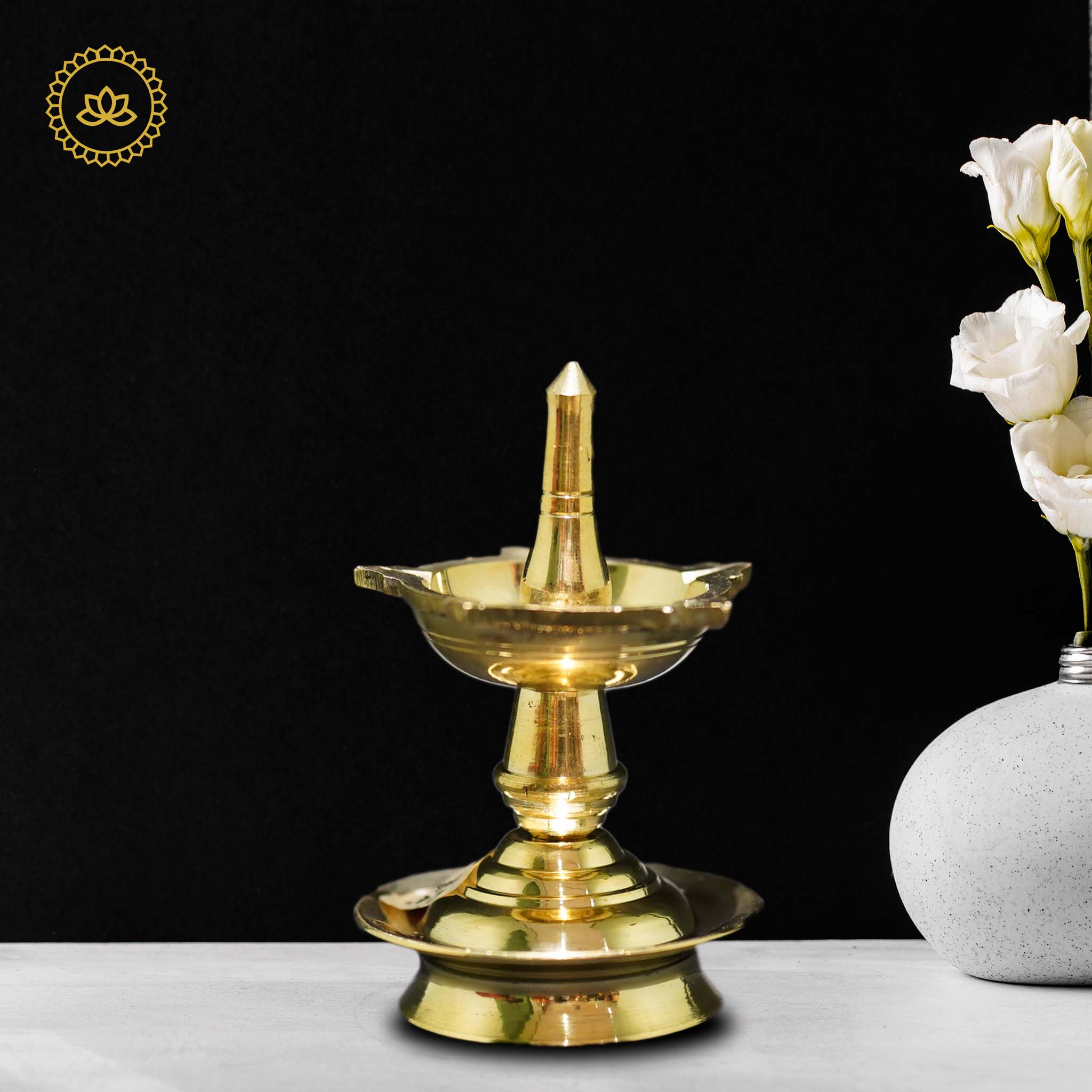 Mangalore Deepa: Authentic Mangalorean Lamp for Hindu Celebrations - Distacart