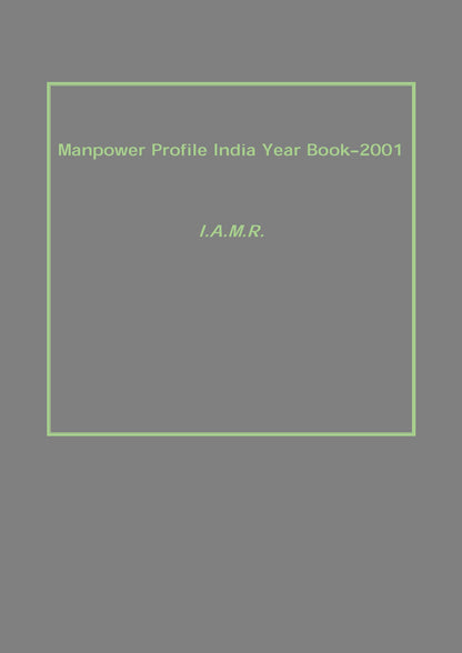 Manpower Profile India Year Book–2001 - Gyan Books - Distacart