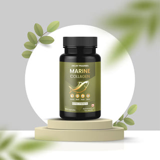 Jagat Pharma Marine Collagen Capsules for Hair, Skin, Joint, Nail, Bones