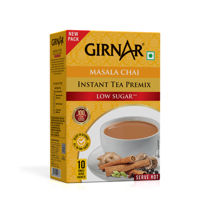 Girnar Instant Tea Premix With Masala (Low Sugar) - Distacart