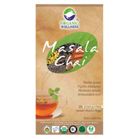 Thumbnail for Organic Wellness Ow'real Masala Chai Teabags - Distacart