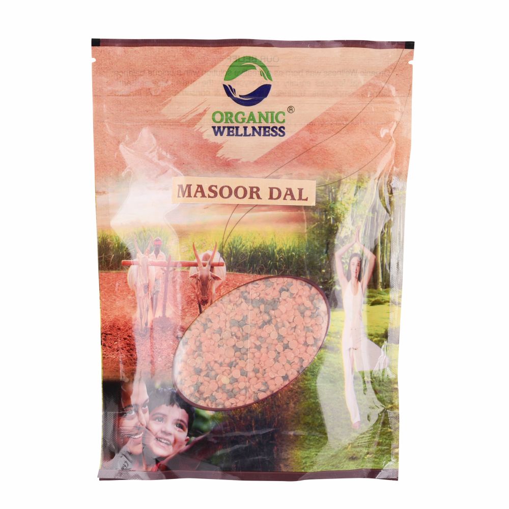 Organic Wellness Masoor Dal Split - Distacart