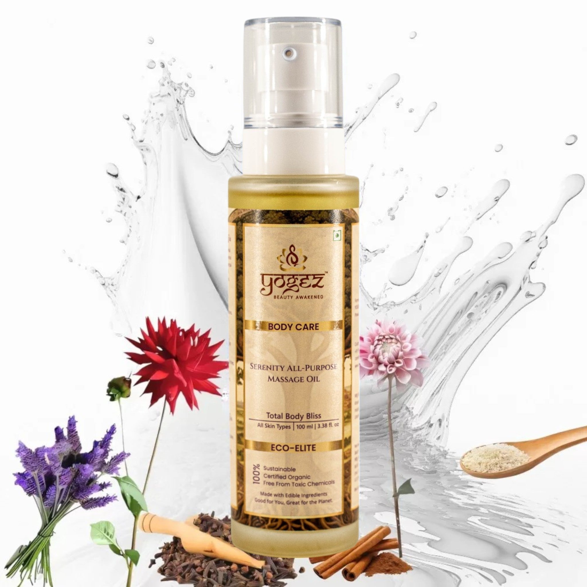 Yogez Serenity All-Purpose Massage Oil - Distacart