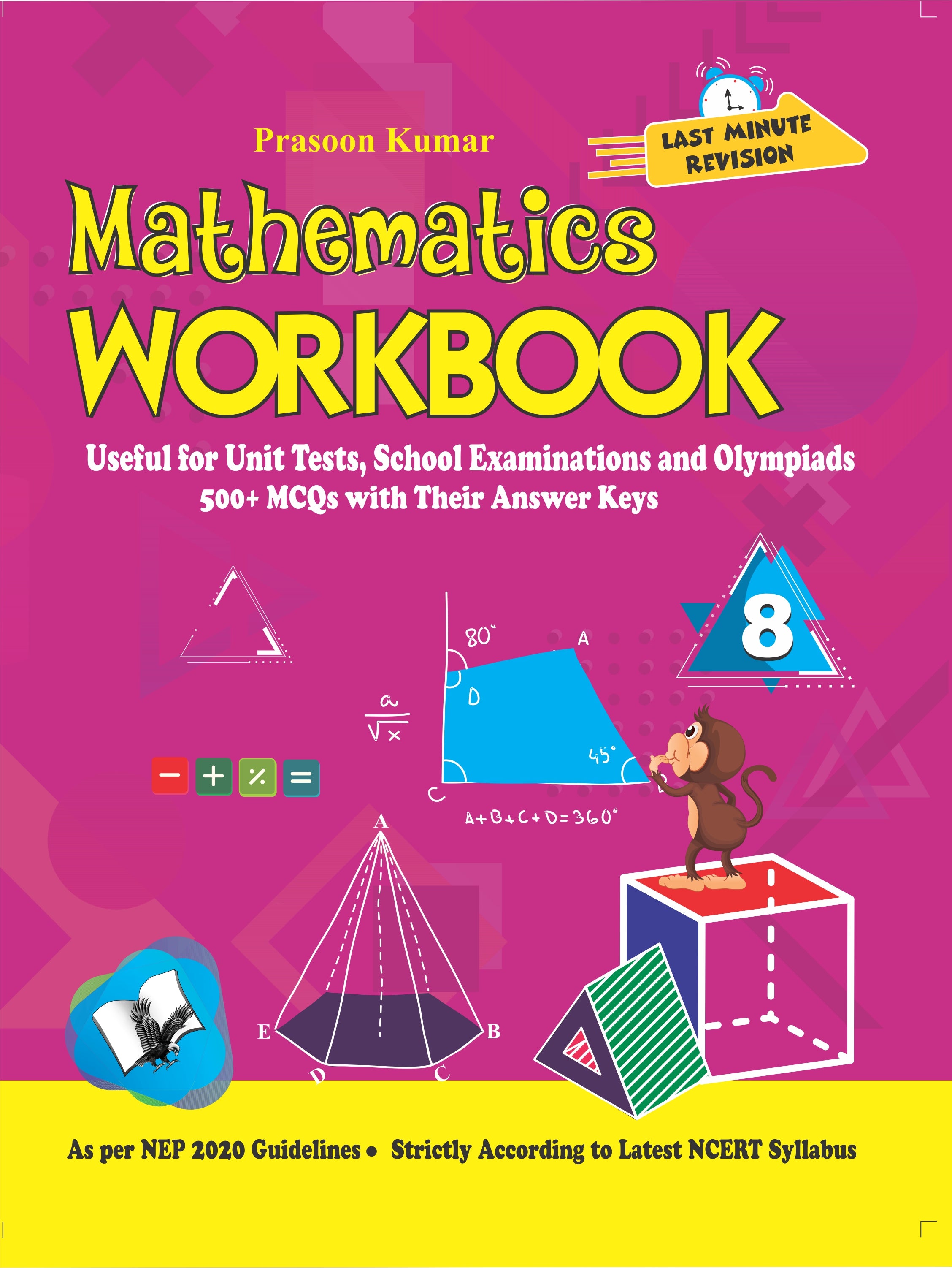 Mathematics Workbook Class 8 by Prasoon Kumar - Dista