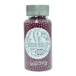 Thumbnail for confect mauve disco balls sprinkles 3 mm 120 gms