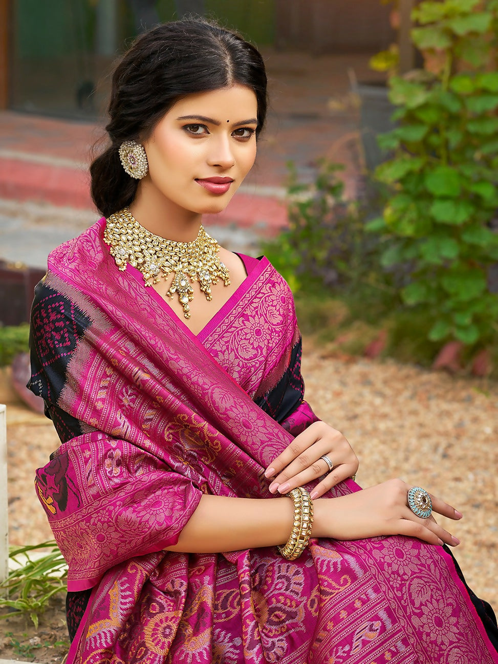 Shree Shyam Fashion Blue Soft Silk Saree - Distacart