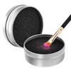 Bronson Professional Makeup Brush Cleaner Sponge Tin Quick Cleaning - Dista