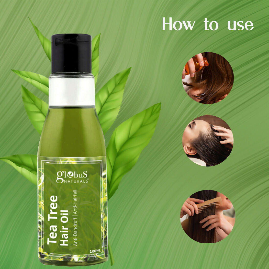 Globus Naturals Tea Tree Hair Oil - Distacart