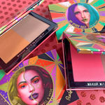 Thumbnail for Rude Cosmetics My Other Half Duo Shade Face Palette - Double Faced