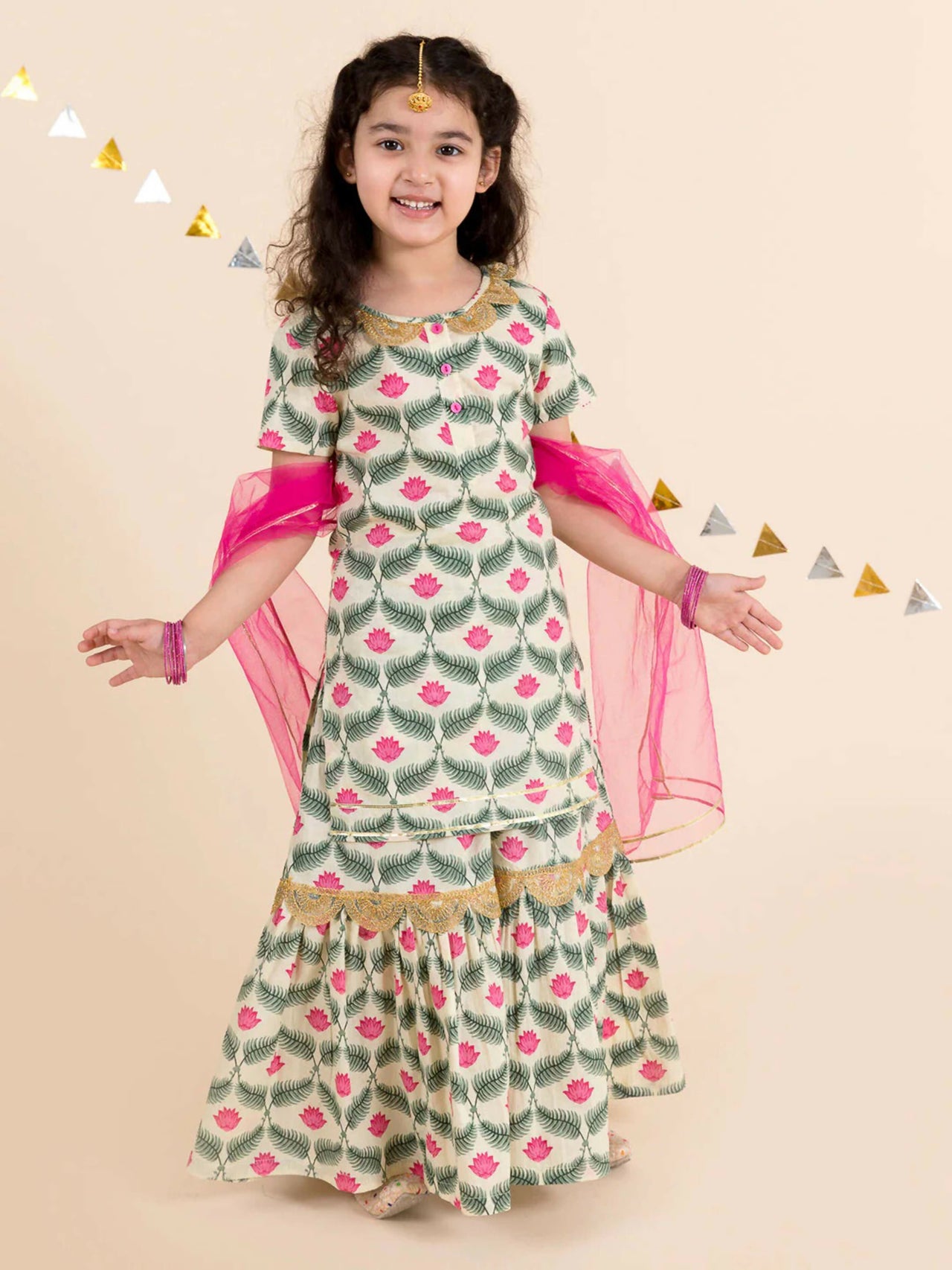 Joban Fashion Girl's Multi Color Lehenga Choli - Distacart