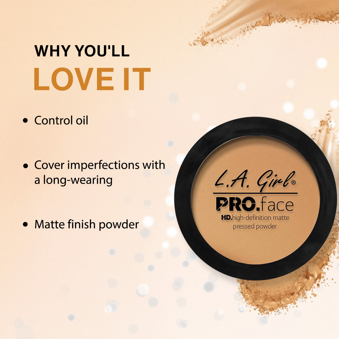 L.A. Girl HD PRO Face Pressed Powder - True Bronze - Distacart