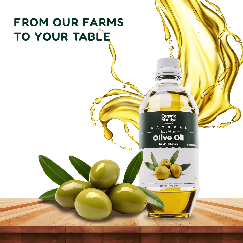 Organic Mandya Cold Pressed - Olive Oil - Distacart