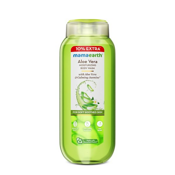 Mamaearth Aloe Vera Moisturizing Body Wash with Aloe Vera & Calming Jasmine - Distacart