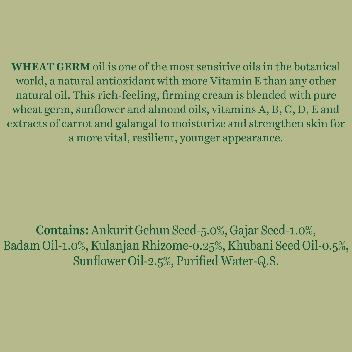 Biotique Firming Face & Body Cream - Bio Wheat Germ
