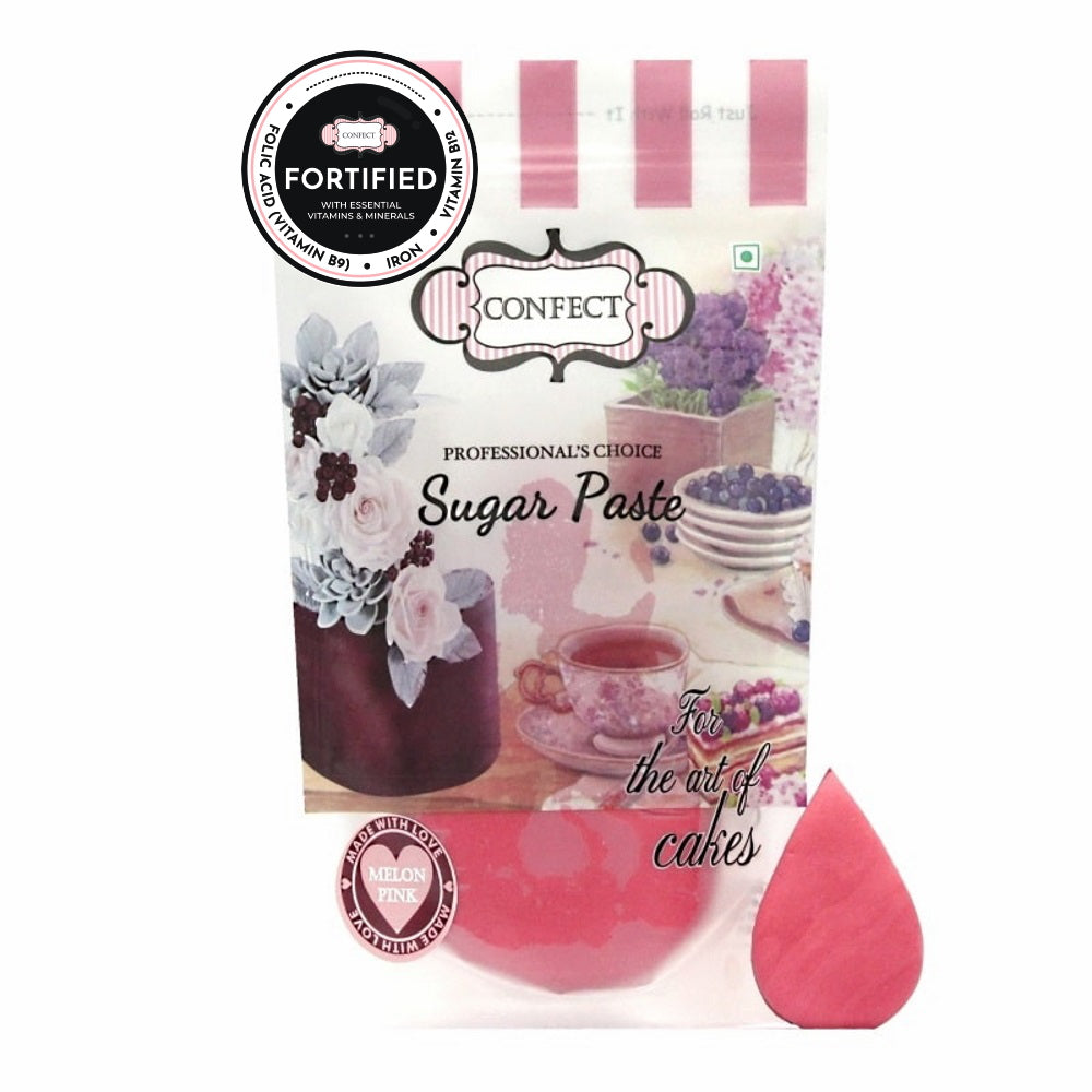 confect melon pink nutritional sugarpaste 1 kg