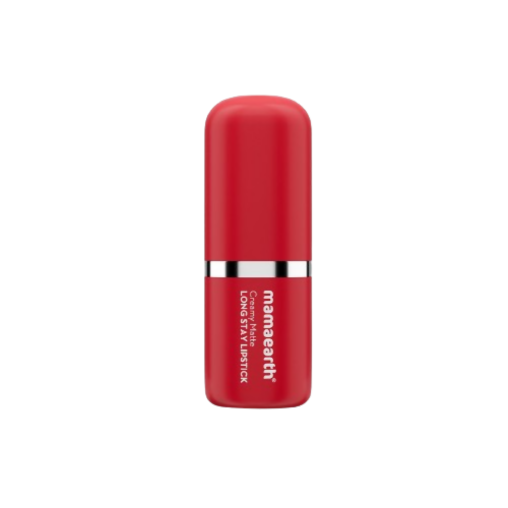 Mamaearth Creamy Matte Long Stay Lipstick - Ruby Crush - Distacart
