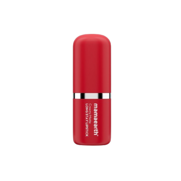 Mamaearth Creamy Matte Long Stay Lipstick - Ruby Crush - Distacart