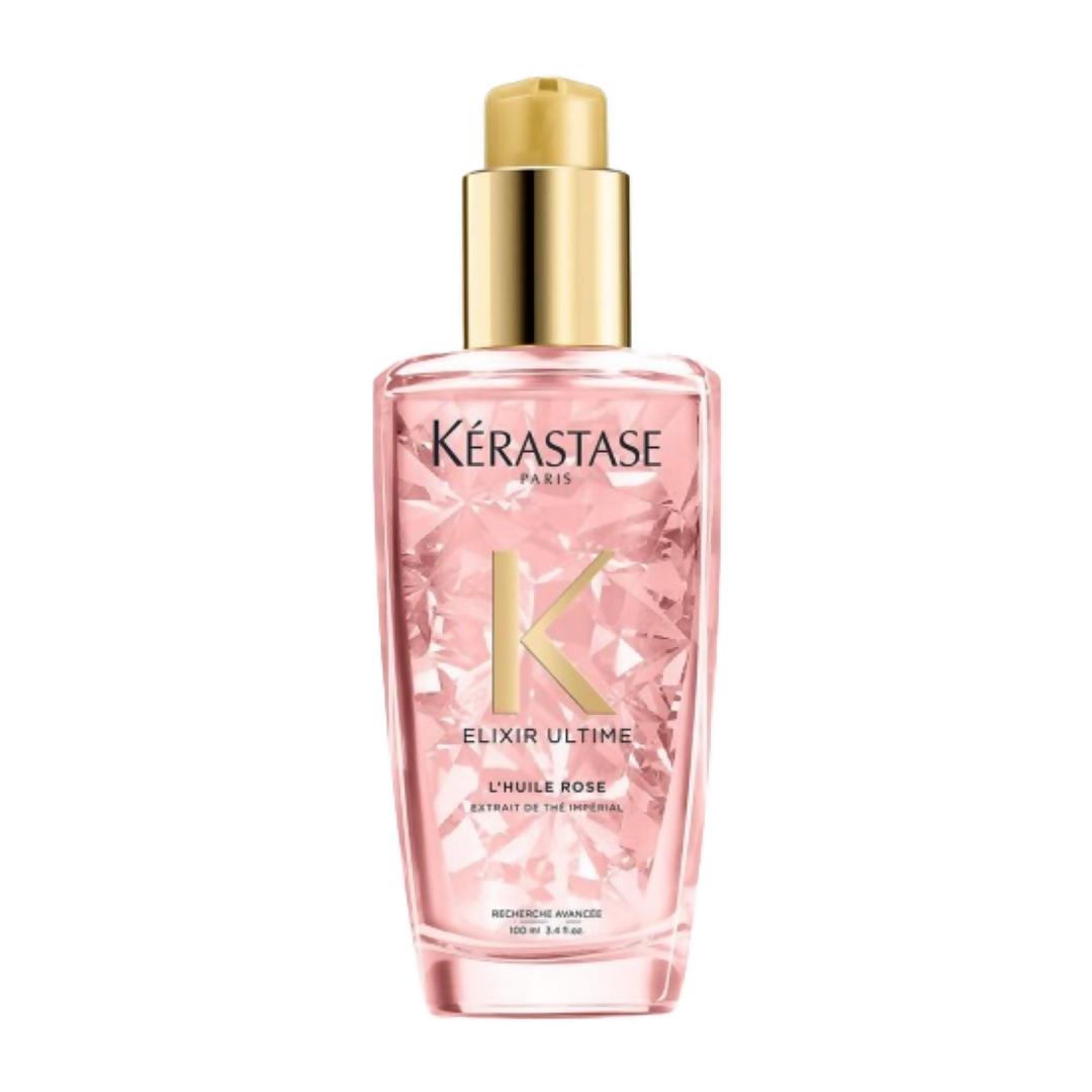 Kerastase Elixir Ultime L'Huile Rose Serum For Vibrant Shine - Distacart