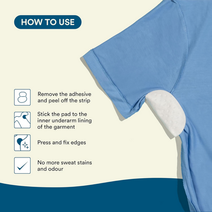 Bloom by Bold Care Sweat Pads for Underarms - Dista