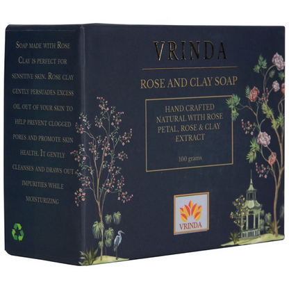 Vrinda Rose and Clay Soap - Dista