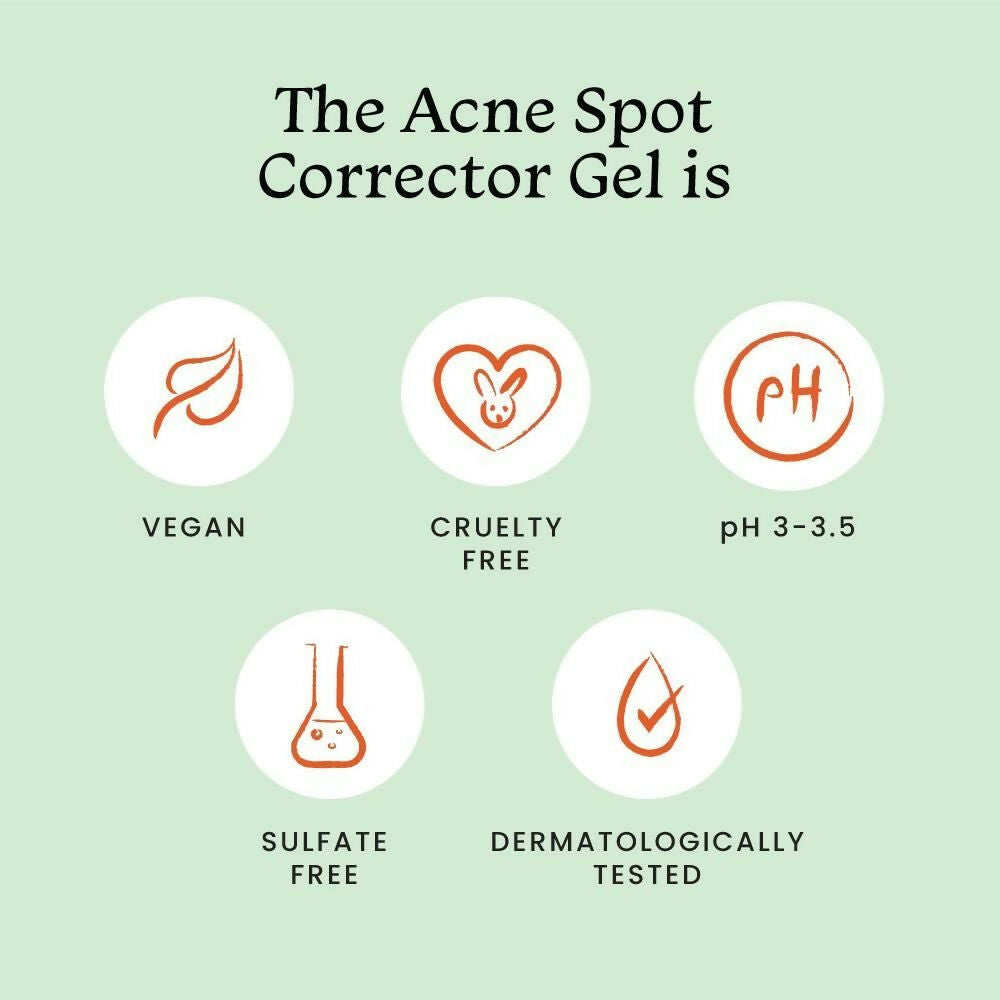 Foxtale Acne Spot Corrector Gel - Reduces Pimples Overnight and Prevents Acne Scars - Distacart