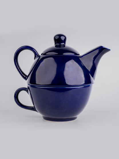Simply Soho Midnight Pour Tea Set for One - Distacart