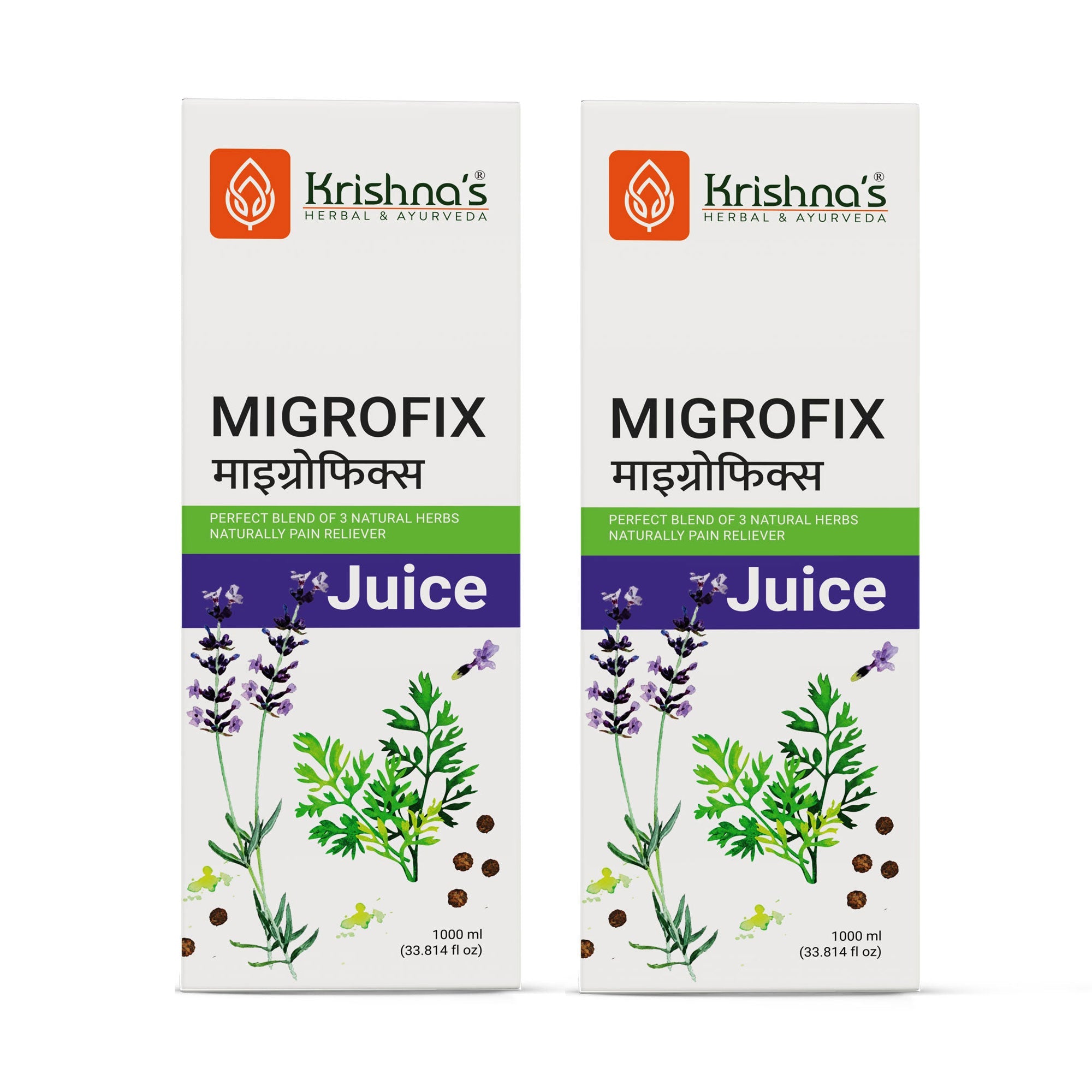Krishna'S Herbal & Ayurveda Migrofix Juice