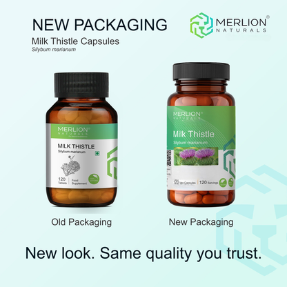 Merlion Naturals Milk Thistle 500mg Capsules - Dista