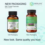 Thumbnail for Merlion Naturals Milk Thistle 500mg Capsules - Dista