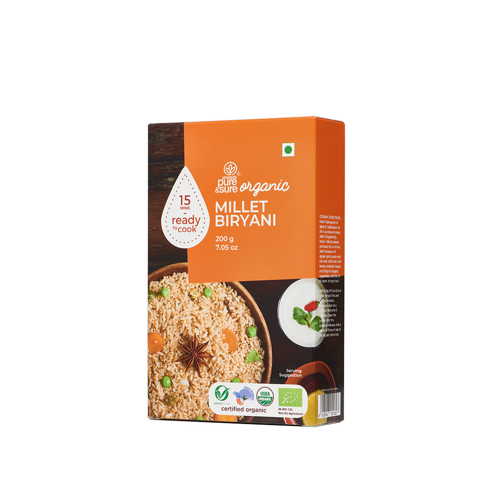 Pure & Sure Organic Millet Biryani