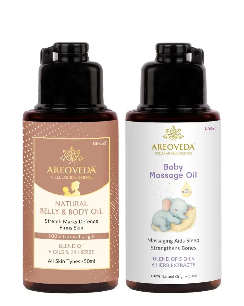AreoVeda Mini Mom and Baby Oil Combo - Distacart