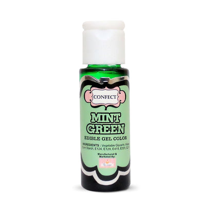 confect mint green gel color br b 20 gms b