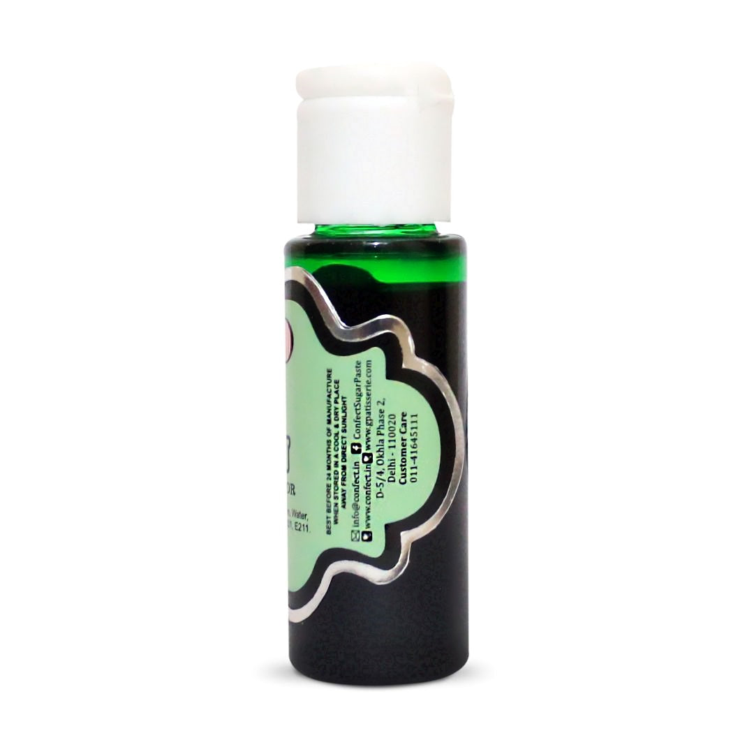 confect mint green gel color br b 20 gms b