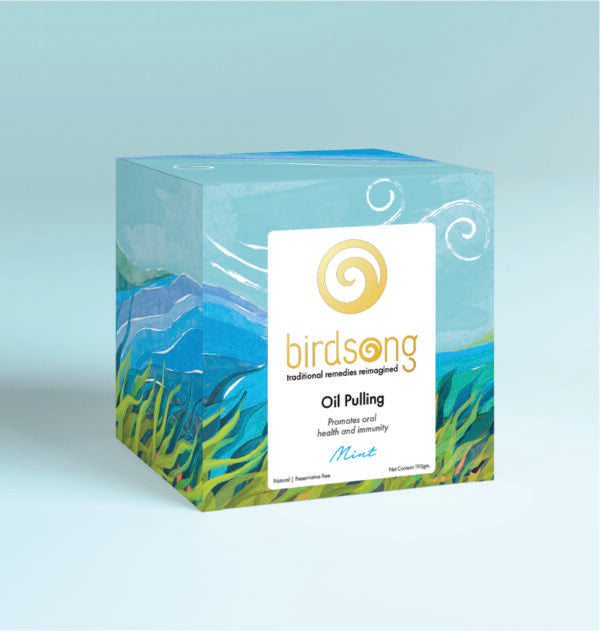 oil pulling mint