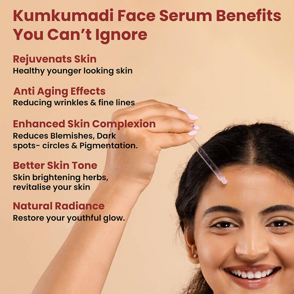 Pureus Herbals Niauppama Kumkumadi Face Serum - Dista