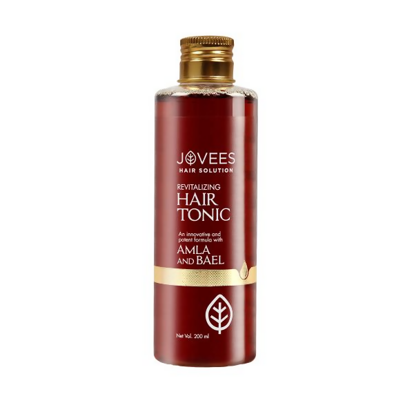 Jovees Revitalising Amla & Bael Hair Tonic For Long, Strong & Thick Hair - Distacart