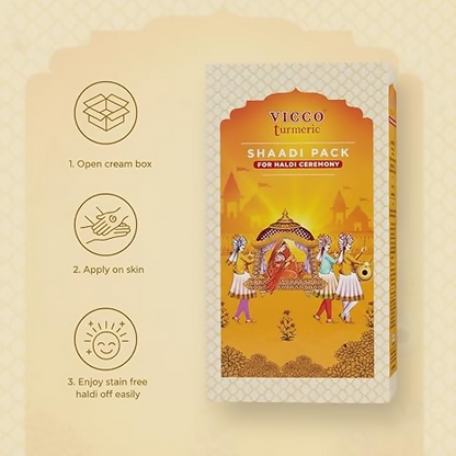 Vicco Turmeric Shaadi Haldi Pack - Distacart