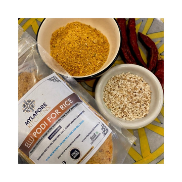 Mylapore Kitchens Ellu Podi for rice - Distacart