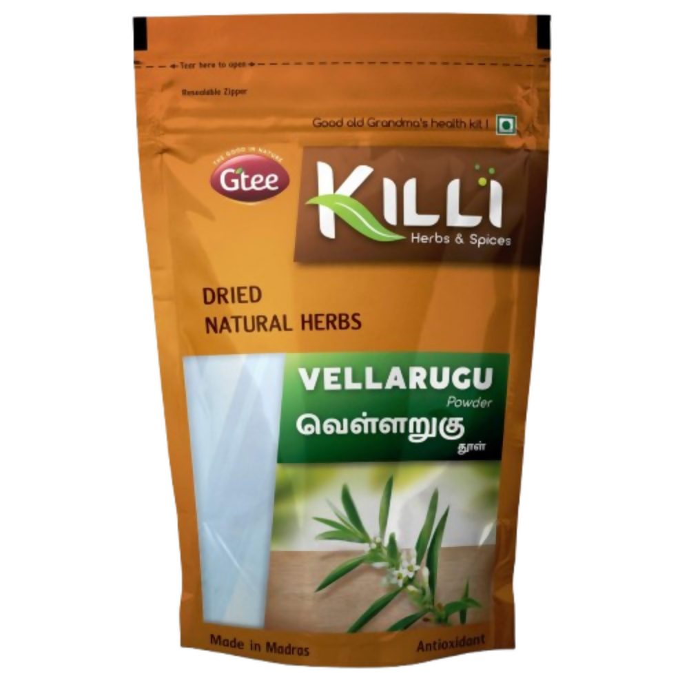Killi Herbs Vellarugu | Indian Whitehead | Chota Chirayata | Vallari Powder - Distacart