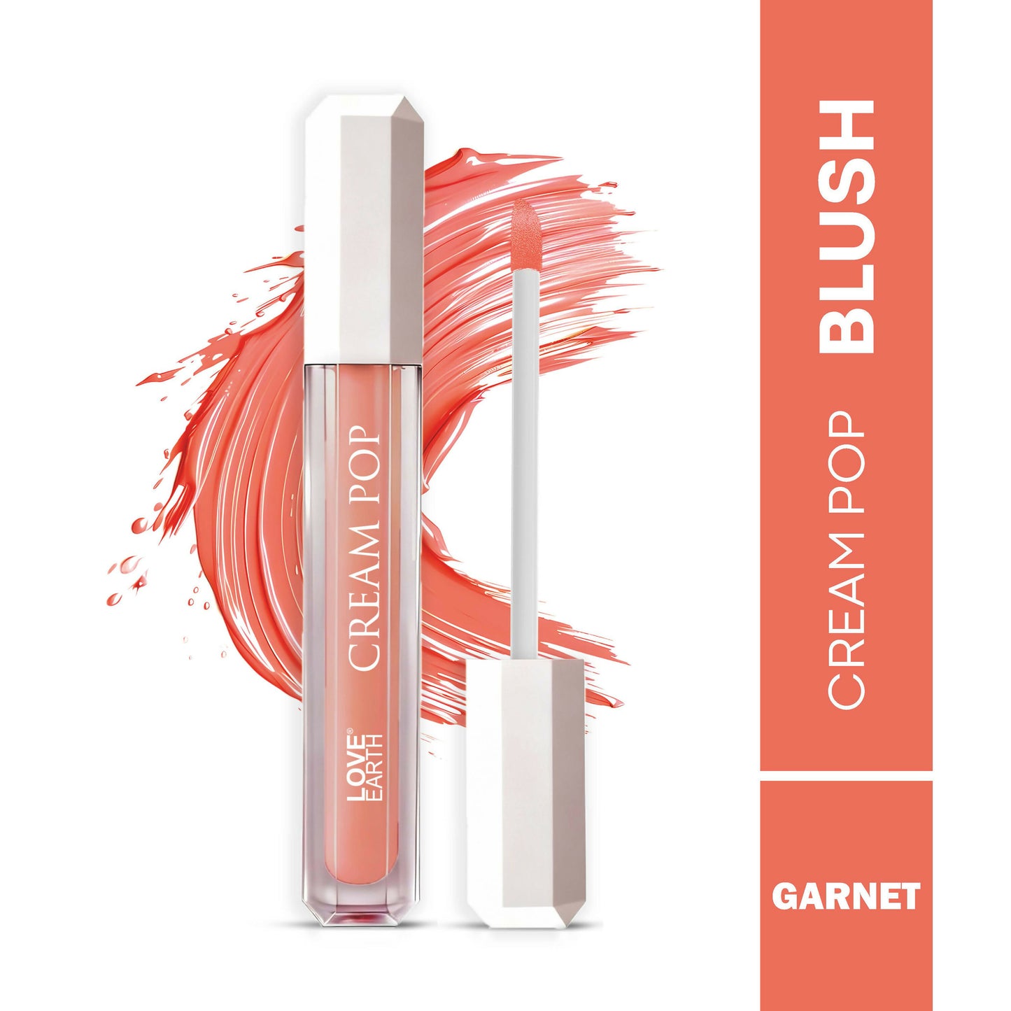 Love Earth Cream Pop Blush - Garnet - Distacart