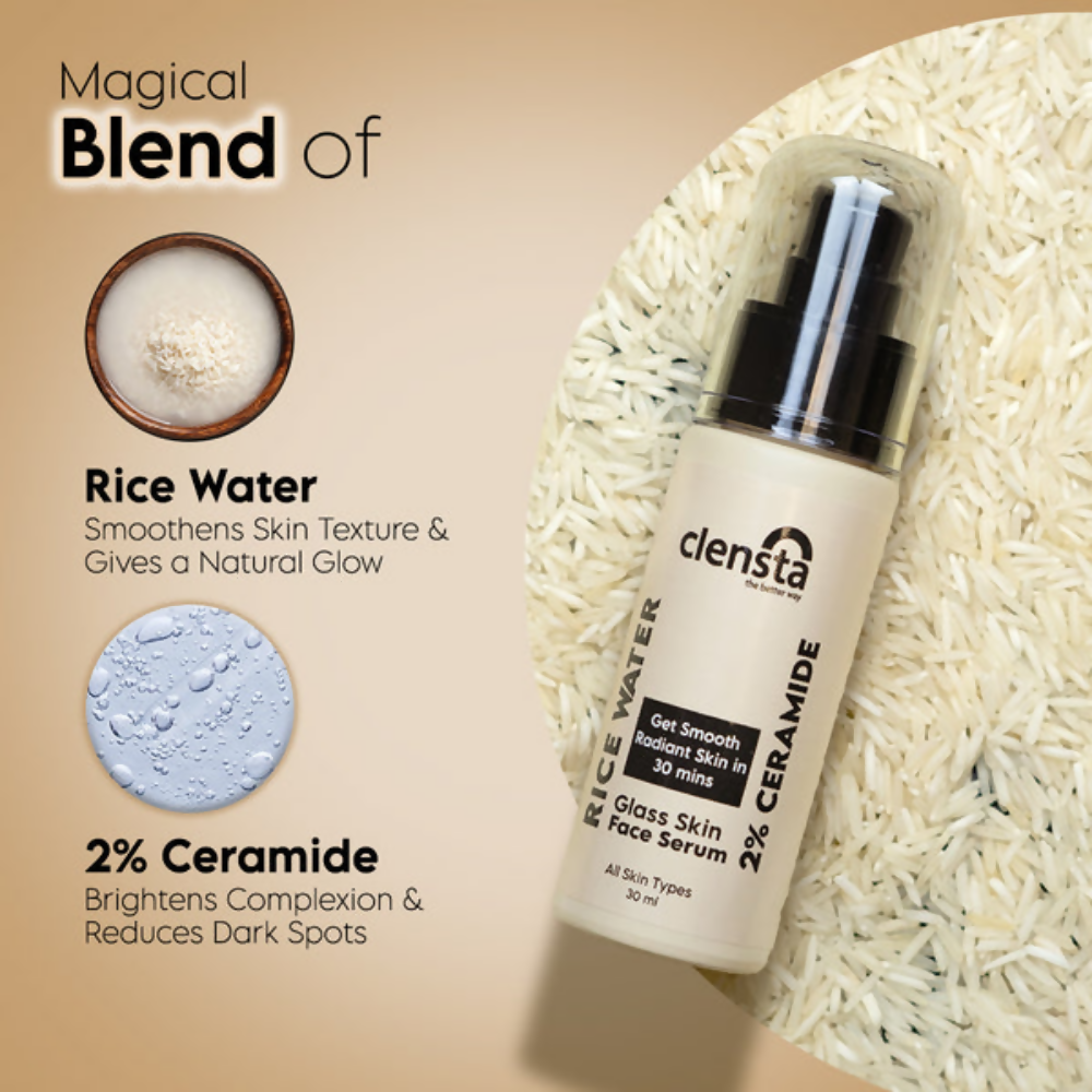 Clensta Rice Water Face Serum - Distacart