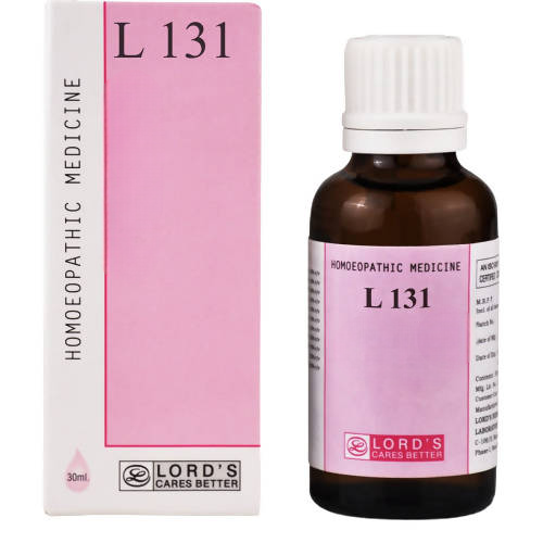 Lord's Homeopathy L 131 Drops - Distacart