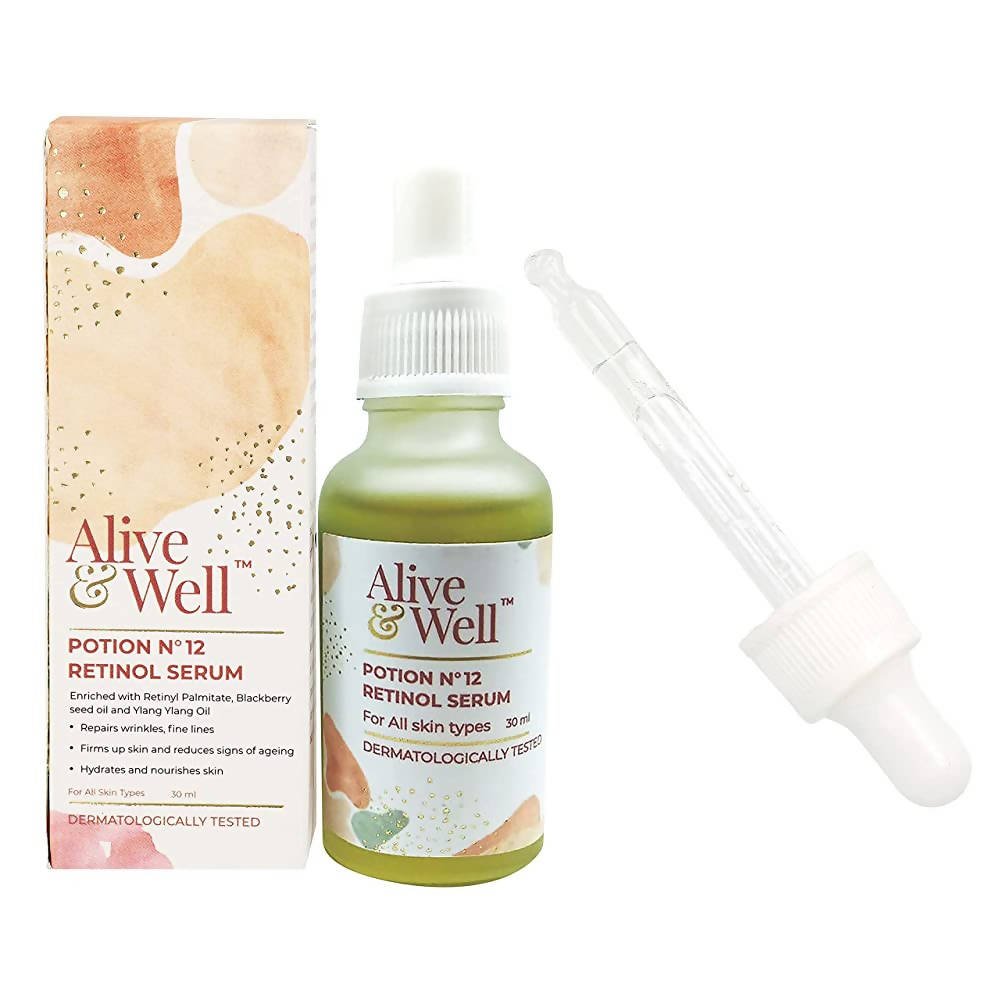 Alive & Well Potion N° 12 Retinol Serum - Distacart