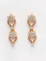 Thumbnail for NVR Women's Gold-Plated American Diamond-Studded Handcrafted Jewellery Set - Distacart