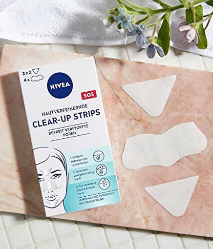 Nivea Visage Hautverfeinerndes Clear Up Strips - Distacart